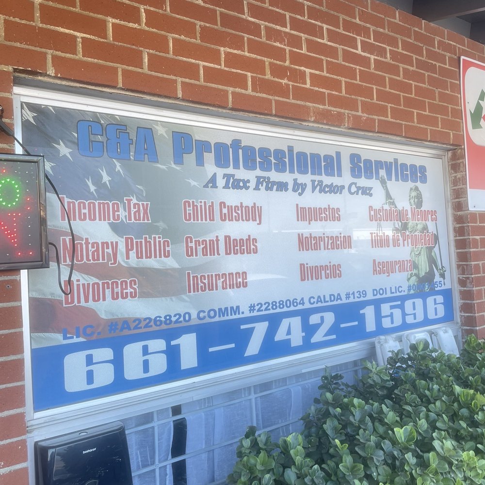 C&A Tax Services - C&A Professional Services and phone number - Tax Services Near Me - Bakersfield, California