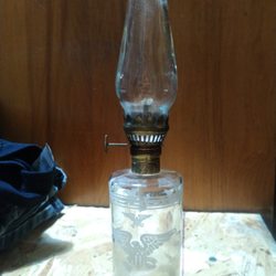 Cohoes Downtown Market place - Really nice small oil lantern