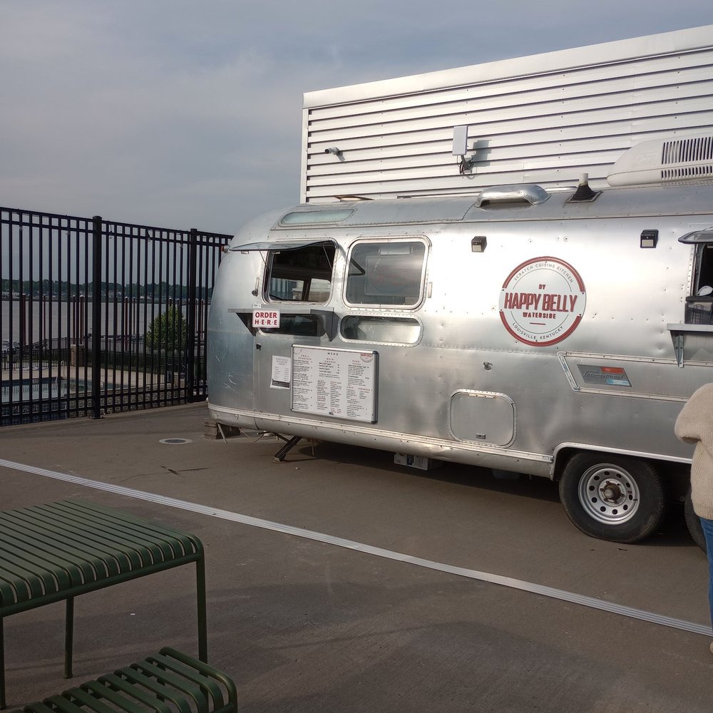 Happy Belly Waterside - The airstream - Food Trucks Near Me - Louisville, Kentucky