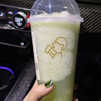 Heytea - Green Grape Boom (tastes same as purple so pick your fave color) - Bubble Tea Near Me - Monterey Park, California