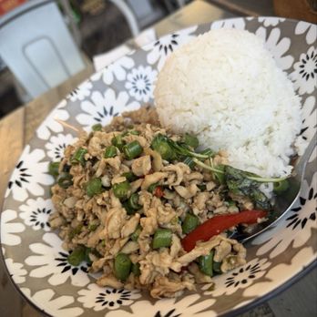 Chim! Thai Street Food - Krapow Chicken and Rice - Thai Near Me - Pasadena, California Chim! Thai Street Food - Krapow Chicken and Rice - Thai Near Me - Pasadena, California