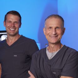 Corvallis Pain and Spine - Dr Rask and Dr Frome in the Procedure Suite