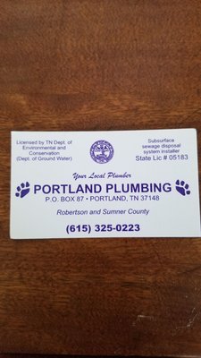 Portland Plumbing Logo