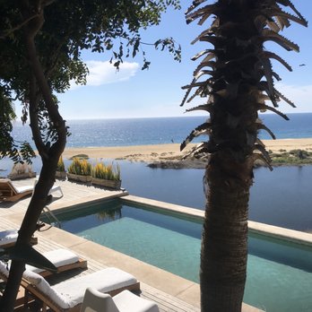 Villas La Mar - View from Villa # 2 looking at the pool - Vacation Rentals Near Me - Todos Santos, BCS