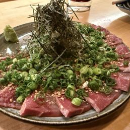 Marinated hamachi Marinated hamachi