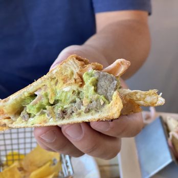 Sofrito Restaurant & Bar - Steak and Egg Torta - Latin American Near Me - Greenville, South Carolina
