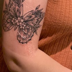 Bad Ass Tattoo Company - Butterfly tattoo