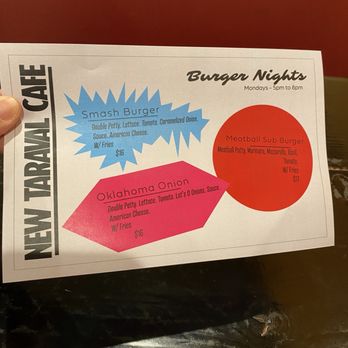 New Taraval Cafe - Burger night - Breakfast & Brunch Near Me - San Francisco, California