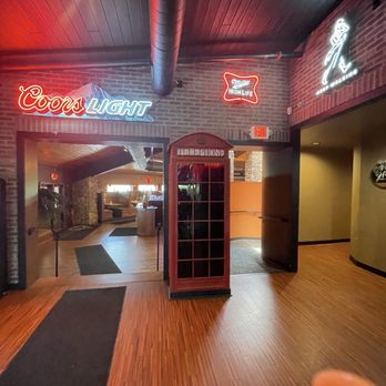 Phoenix Bar & Grill - Phoenix Grill interior cool phone booth - American Near Me - Baldwin, Wisconsin