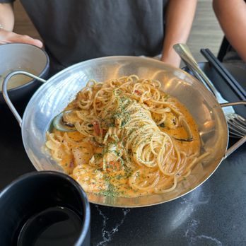 The Flying Fish - Japanese Spaghetti - this one was a little spicy but also great. - Japanese Near Me - Richmond Hill, Ontario