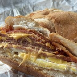 E & T Food Market - Taylor Ham, Egg, and Cheese  SPK A MONSTER