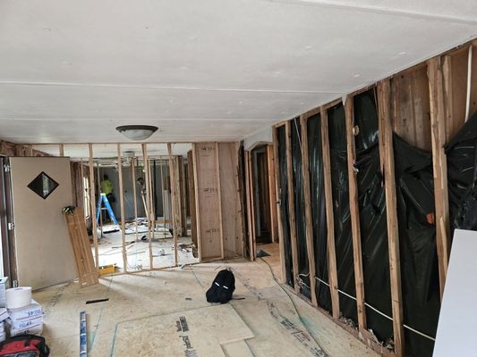 Drywall Installation Project - Poinciana, FL - Our team was hired to install dry walls on a new construction. Feel free to reach out today for a quote!