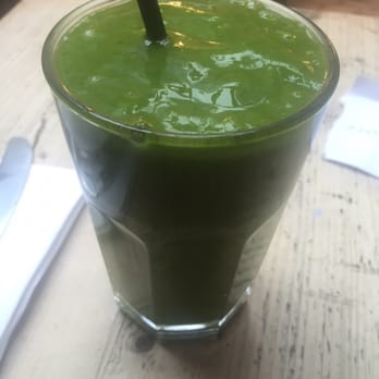 The Breakfast Club - Green is good smoothie. Delicious! - American Near Me - London, XGL The Breakfast Club - Green is good smoothie. Delicious! - American Near Me - London, XGL