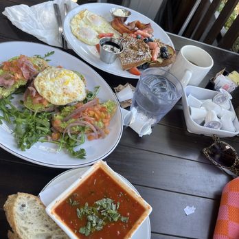The Breakfast Bar - Avo Toast and egg and French toast. - Breakfast & Brunch Near Me - Long Beach, California