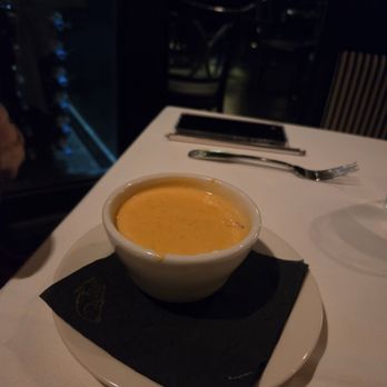 Morton's The Steakhouse - Cup of Lobster Bisque - Steakhouses Near Me - Las Vegas, Nevada Morton's The Steakhouse - Cup of Lobster Bisque - Steakhouses Near Me - Las Vegas, Nevada