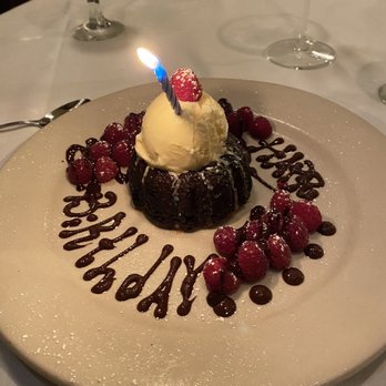 Michael John's - French-American Steakhouse - Chocolate lava cake - New American Near Me - Bradenton, Florida