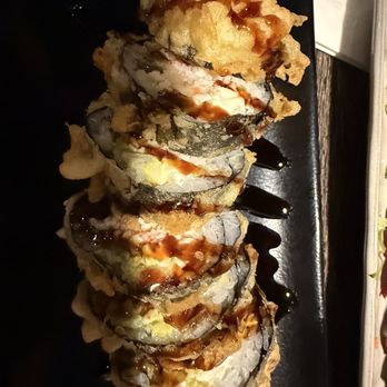 Sekai Sushi - Las vegas roll. Mostly crab mix and breading - Japanese Near Me - Mesa, Arizona