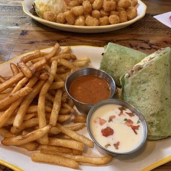 The Mule Edmond - Sausage burrito with fries, Philly cheese omelette with tots - Bars Near Me - Edmond, Oklahoma The Mule Edmond - Sausage burrito with fries, Philly cheese omelette with tots - Bars Near Me - Edmond, Oklahoma