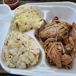 Foley Chevron Depot - Pork plate with slaw and potato salad