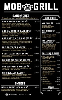 Menu photo 4 MOB Grill Oklahoma City, OK