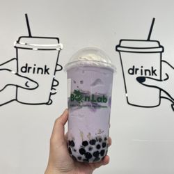 Bon Lab Bubble Tea & Desserts - Taro Freeze with Taro Jelly