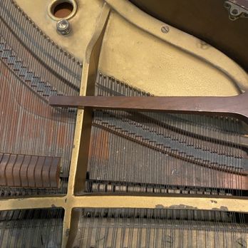 Well-Loved Piano - Interior of piano after Well-Loved Piano "Cleaning" - Piano Services Near Me - Charlotte, North Carolina Well-Loved Piano - Interior of piano after Well-Loved Piano "Cleaning" - Piano Services Near Me - Charlotte, North Carolina