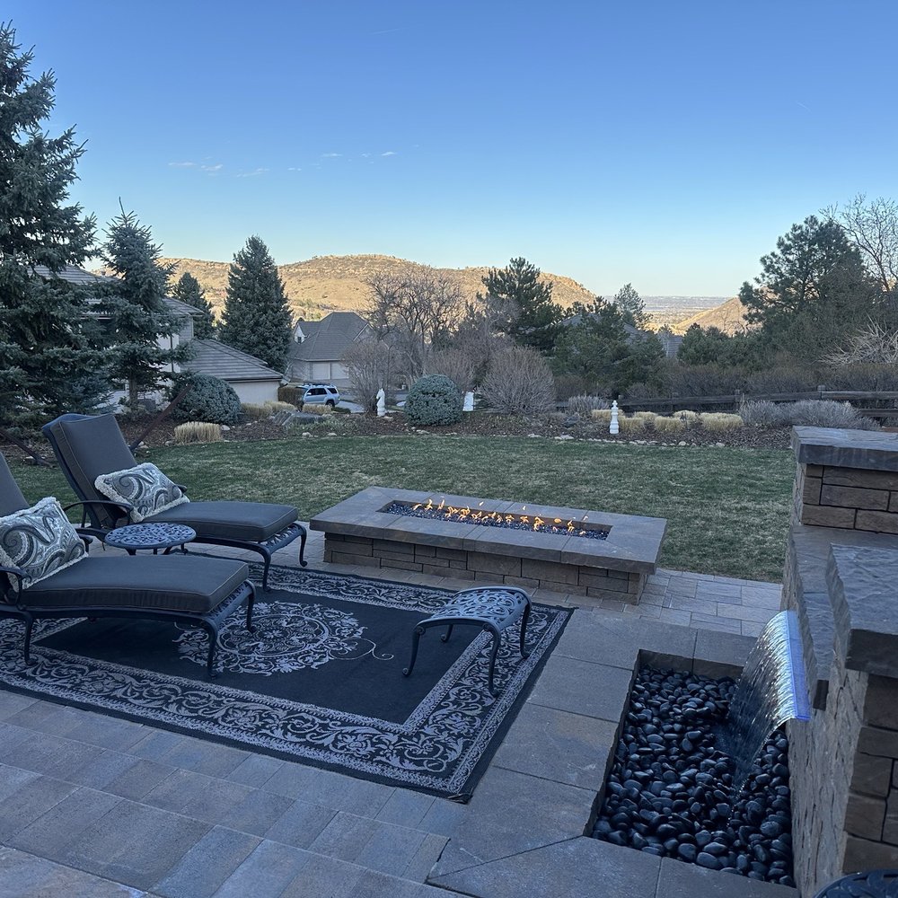 System Pavers - Our new patio thanks to James Anderson at System Pavers (720) 930-2972 - Masonry/Concrete Near Me - Denver, Colorado