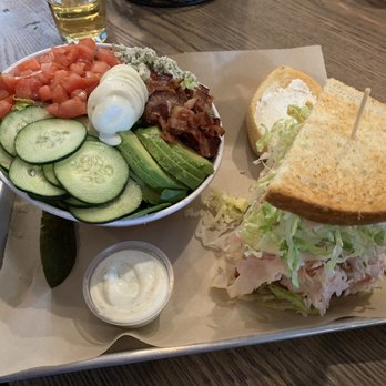 Cavana's Pub & Grub - Salad and half deli sandwich - Pubs Near Me - Sutter Creek, California Cavana's Pub & Grub - Salad and half deli sandwich - Pubs Near Me - Sutter Creek, California