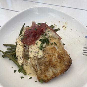 St Augustine Fish Camp - Cod fish with green beans and potatoes - Seafood Near Me - St Augustine, Florida