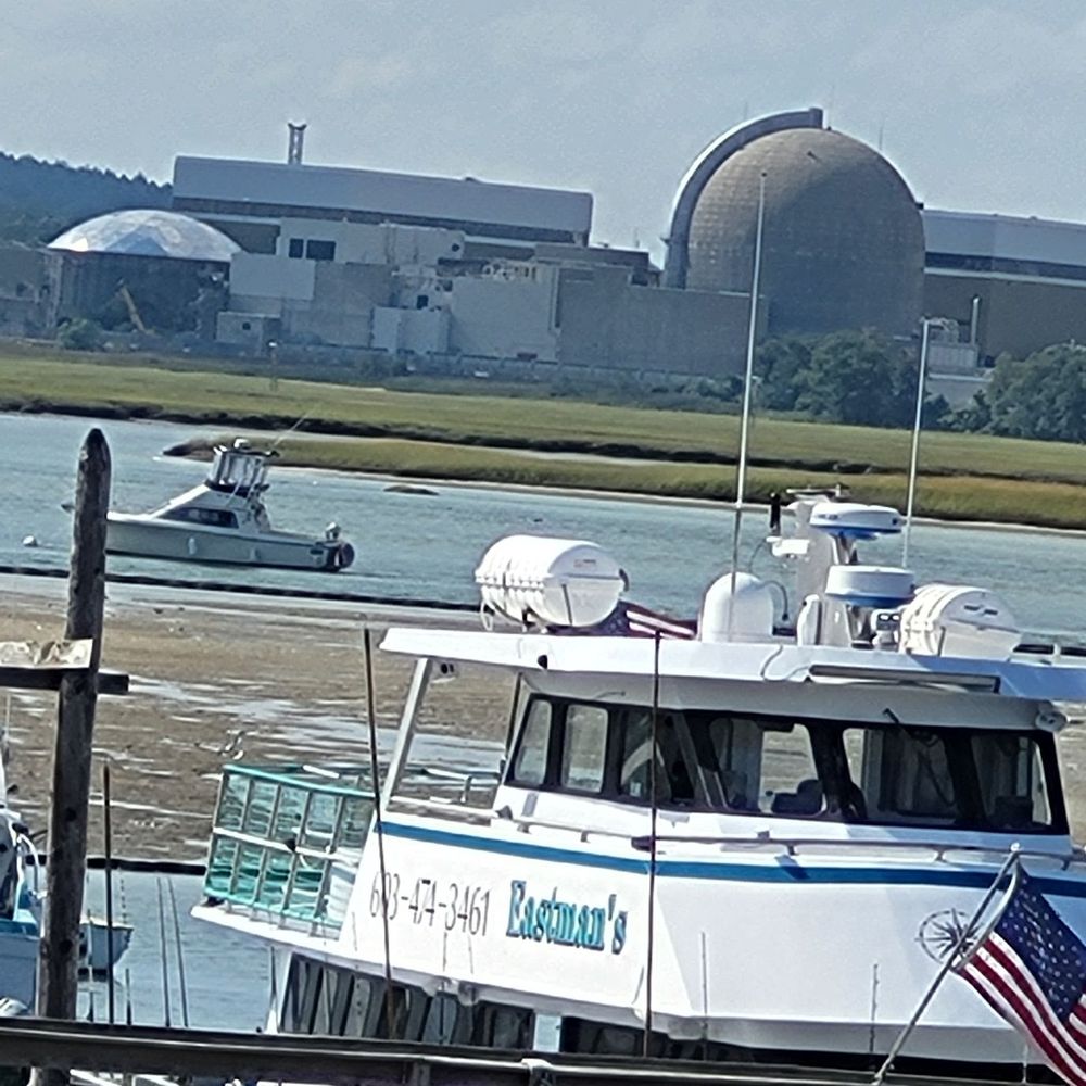 Decks overlooking nuke plant!
