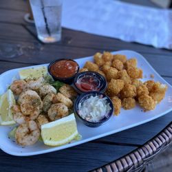 The Brass Tap - Grilled Shrimp Platter