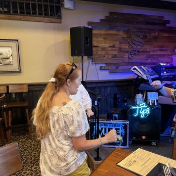 The Cellar Upstairs - Me dancing - Wine Bars Near Me - St. Augustine, Florida