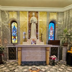 National Shrine of Saint Elizabeth Ann Seton - Altar of Relics - Mother Seton's Burial Place
