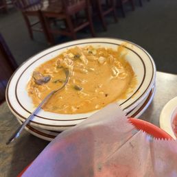 Pollo a la crema "soup" Pollo a la crema "soup"