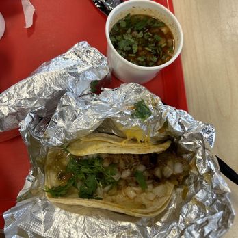 Del Taco - NEW 2 Shredded Beef Birria Tacos w/ Consommé Dip - Mexican Near Me - Las Vegas, Nevada Del Taco - NEW 2 Shredded Beef Birria Tacos w/ Consommé Dip - Mexican Near Me - Las Vegas, Nevada