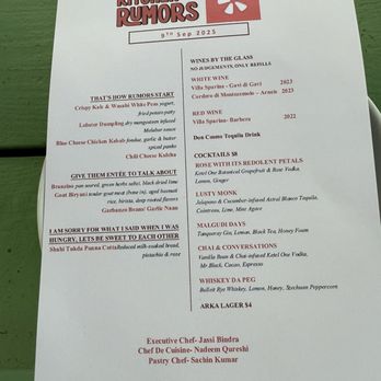 Yelp's Dinner Party at Kitchen Rumors - Menu - Yelp Events Near Me - Houston, Texas Yelp's Dinner Party at Kitchen Rumors - Menu - Yelp Events Near Me - Houston, Texas