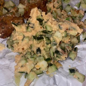 Fabulous Falafel - This was in their falafel pita... absolutely disgusting. This is one of those fake restaurants with no storefront - Food Delivery Services Near Me Fabulous Falafel - This was in their falafel pita... absolutely disgusting. This is one of those fake restaurants with no storefront - Food Delivery Services Near Me