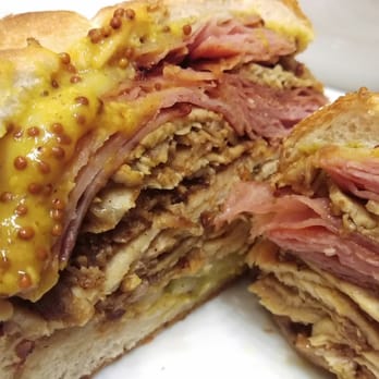 Bread & Butter - The cuban! Check out that mustard, and the spectacular layering of savory meats. Tastes just as good as it looks. - Breakfast & Brunch Near Me - Atlantic City, New Jersey Bread & Butter - The cuban! Check out that mustard, and the spectacular layering of savory meats. Tastes just as good as it looks. - Breakfast & Brunch Near Me - Atlantic City, New Jersey
