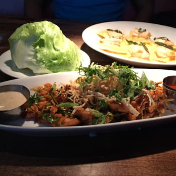 Cactus Club Cafe - SZECHUAN CHICKEN LETTUCE WRAPS. Spicy! - Canadian (New) Near Me - Edmonton, Alberta Cactus Club Cafe - SZECHUAN CHICKEN LETTUCE WRAPS. Spicy! - Canadian (New) Near Me - Edmonton, Alberta