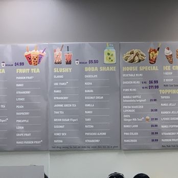 Boba and Beyond - Menu - Bubble Tea Near Me - Lacey, Washington