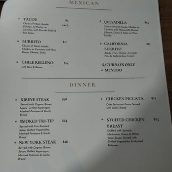 The Valley Restaurant & Catering - Menu - Caterers Near Me - Salinas, California The Valley Restaurant & Catering - Menu - Caterers Near Me - Salinas, California