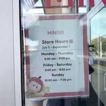 Miniso - Toy Stores Near Me - Brentwood, California Miniso - Toy Stores Near Me - Brentwood, California