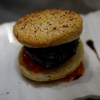 L'Avant Comptoir - Blood sausage macaron - Tapas Bars Near Me - Paris, 75