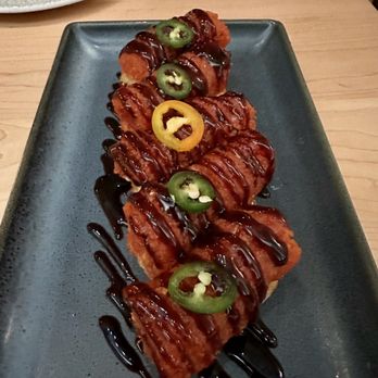 Noko Nashville - Tuna Crispy Rice
Spicy tuna, serrano, sweet soy, spicy aioli - Japanese Near Me - Nashville, Tennessee Noko Nashville - Tuna Crispy Rice
Spicy tuna, serrano, sweet soy, spicy aioli - Japanese Near Me - Nashville, Tennessee