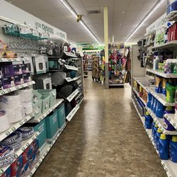 Dollar Tree - Inside Dollar Tree, Hayward, CA.