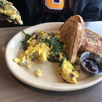 Snooze, an A.M. Eatery - Egg scramble with spinach - Breakfast & Brunch Near Me - Westminster, Colorado