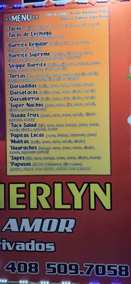 Menu photo 1 Antojitos Sherlyn Kerman, CA Menu photo 1 Antojitos Sherlyn Kerman, CA