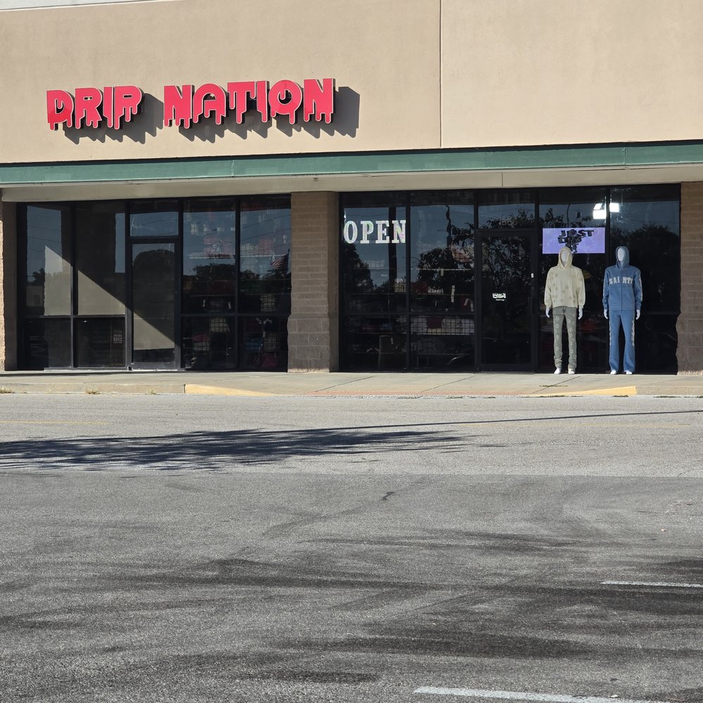 Drip Nation - Photo of the store front - Men's Clothing Near Me - Fairview Heights, Illinois Drip Nation - Photo of the store front - Men's Clothing Near Me - Fairview Heights, Illinois