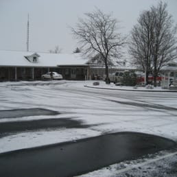 Dutch Host Inn Winter Scene