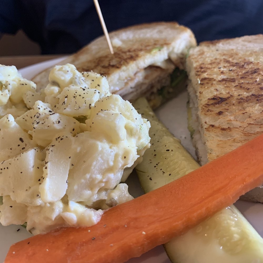 Country Touch Cafe - Turkey melt w/homemade potato salad - Breakfast & Brunch Near Me - Atascadero, California Country Touch Cafe - Turkey melt w/homemade potato salad - Breakfast & Brunch Near Me - Atascadero, California